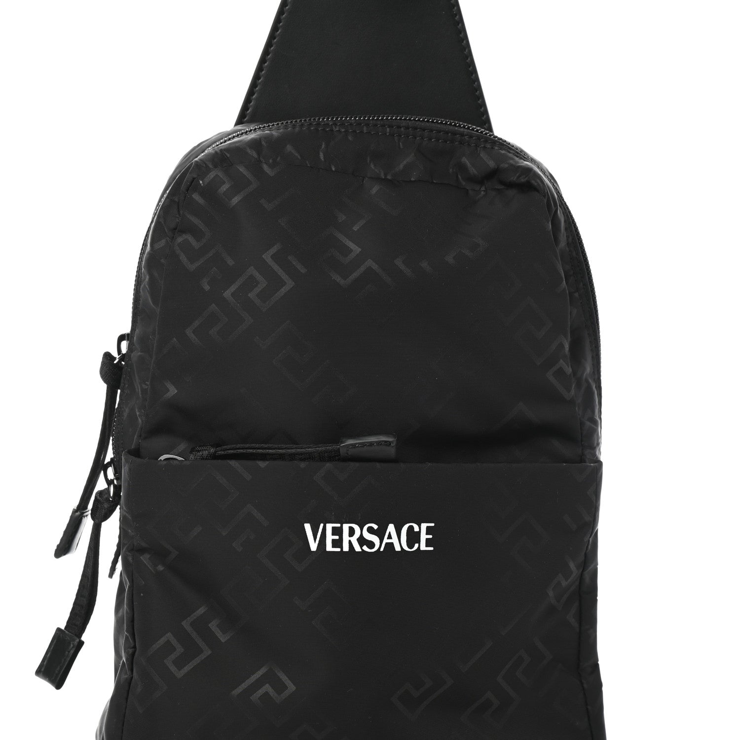Versace Nylon Sling Bag Black 7 of 9