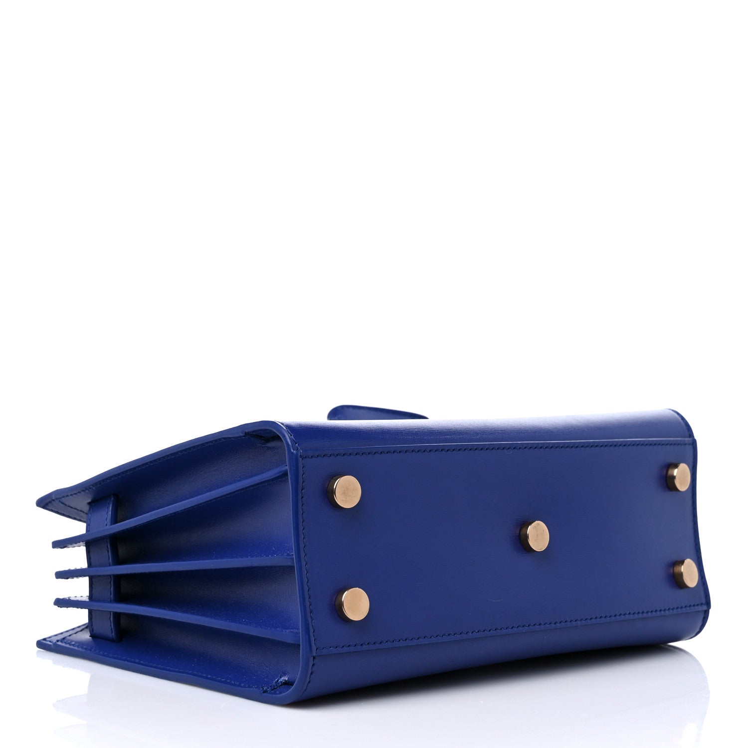 Saint Laurent Calfskin Nano Sac De Jour Royal Blue 4 of 11