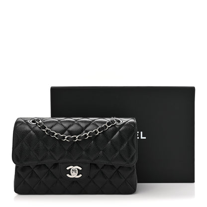 Chanel Caviar Quilted Small Double Flap Black 12 of 12