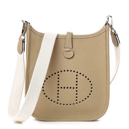 Hermes Taurillon Clemence Amazone Evelyne TPM Trench Craie 1 of 10
