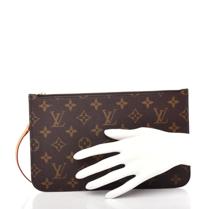 Louis Vuitton Monogram Neverfull MM GM Pochette 2 of 6