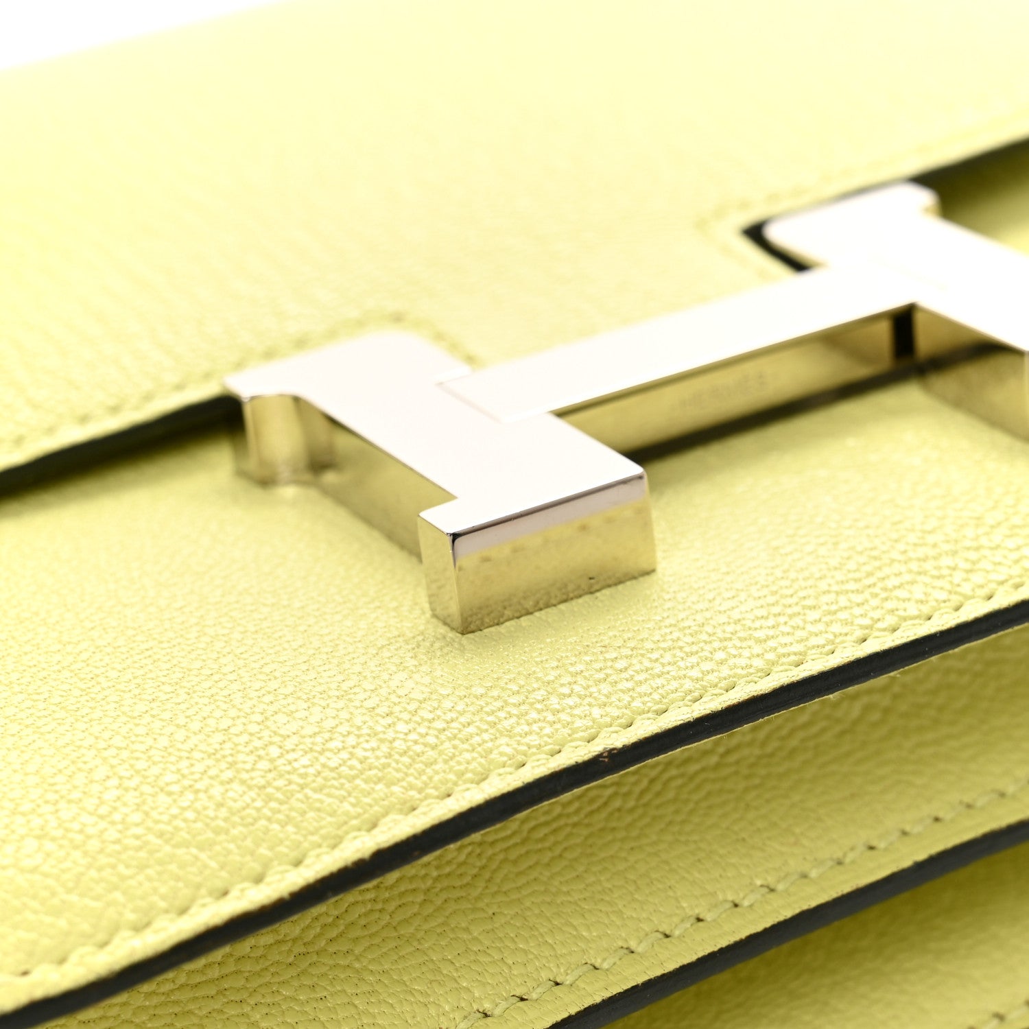 Hermes Chevre Mysore Constance 18 Jaune Bourgeon 12 of 14