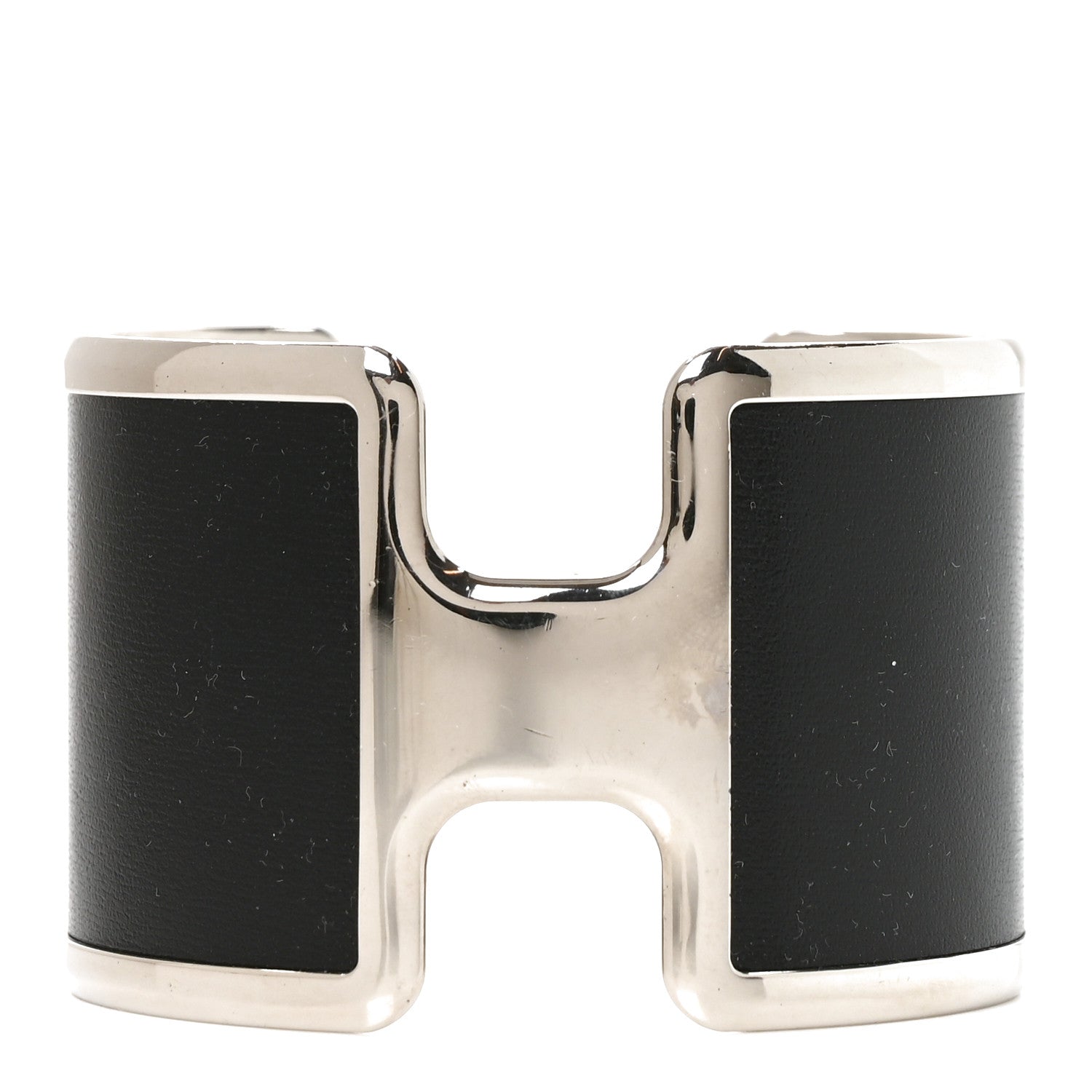 Hermes Box Olympe Cuff Bracelet Black 1 of 4