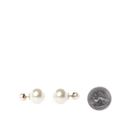Christian Dior Pearl Mise En Dior Tribal Earrings 2 of 4