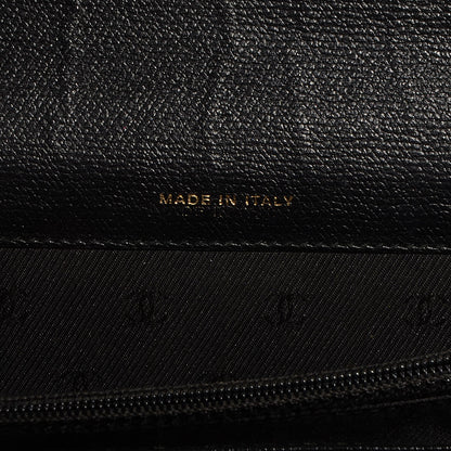 Chanel Calfskin Large Flap Wallet Black 5 of 8