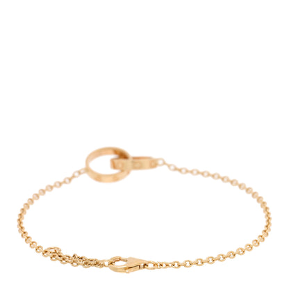 Cartier 18K Yellow Gold Interlocking LOVE Bracelet 2 of 4