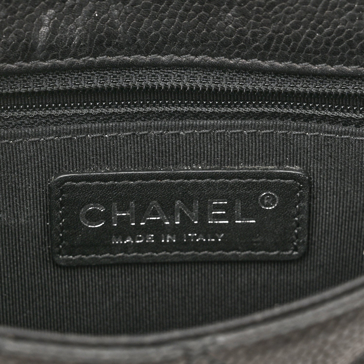 Chanel Calfskin Quilted Small Casual Pocket Messenger Flap Black 5 of 10