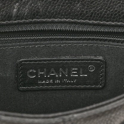 Chanel Calfskin Quilted Small Casual Pocket Messenger Flap Black 5 of 10