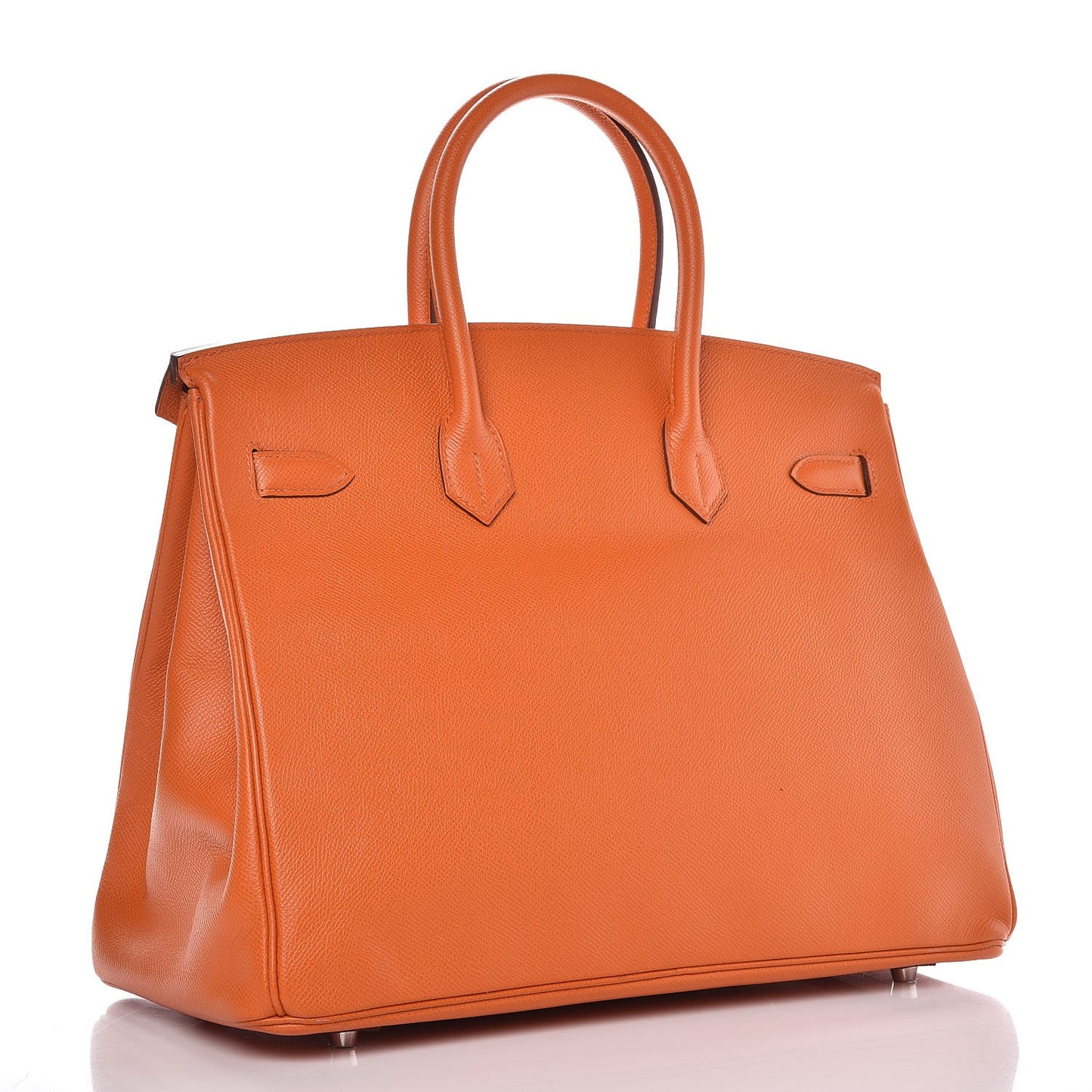 Epsom Birkin 35 Orange