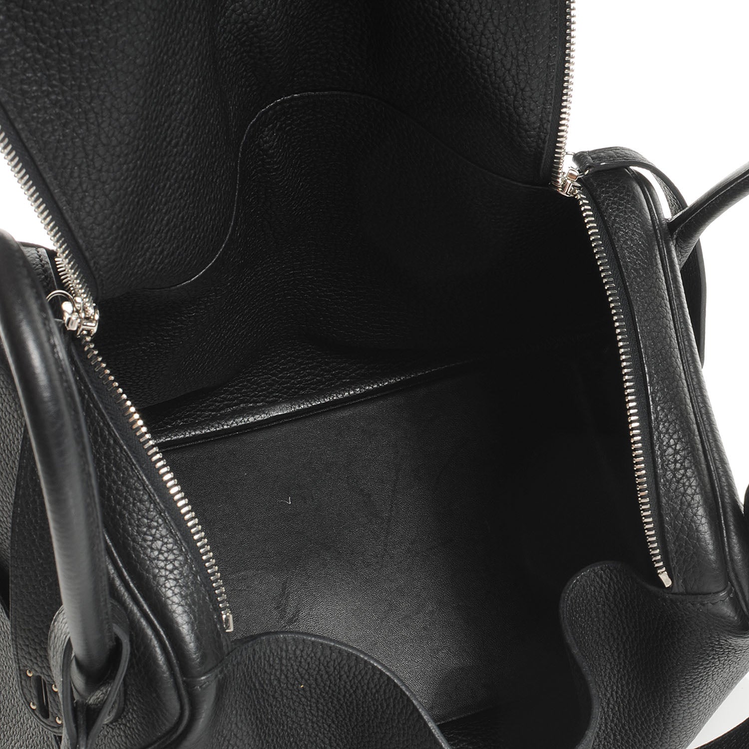 Hermes Taurillon Clemence Lindy 34 Black 5 of 8