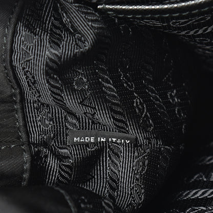 Prada Nylon Vela Medium Backpack Black 7 of 11