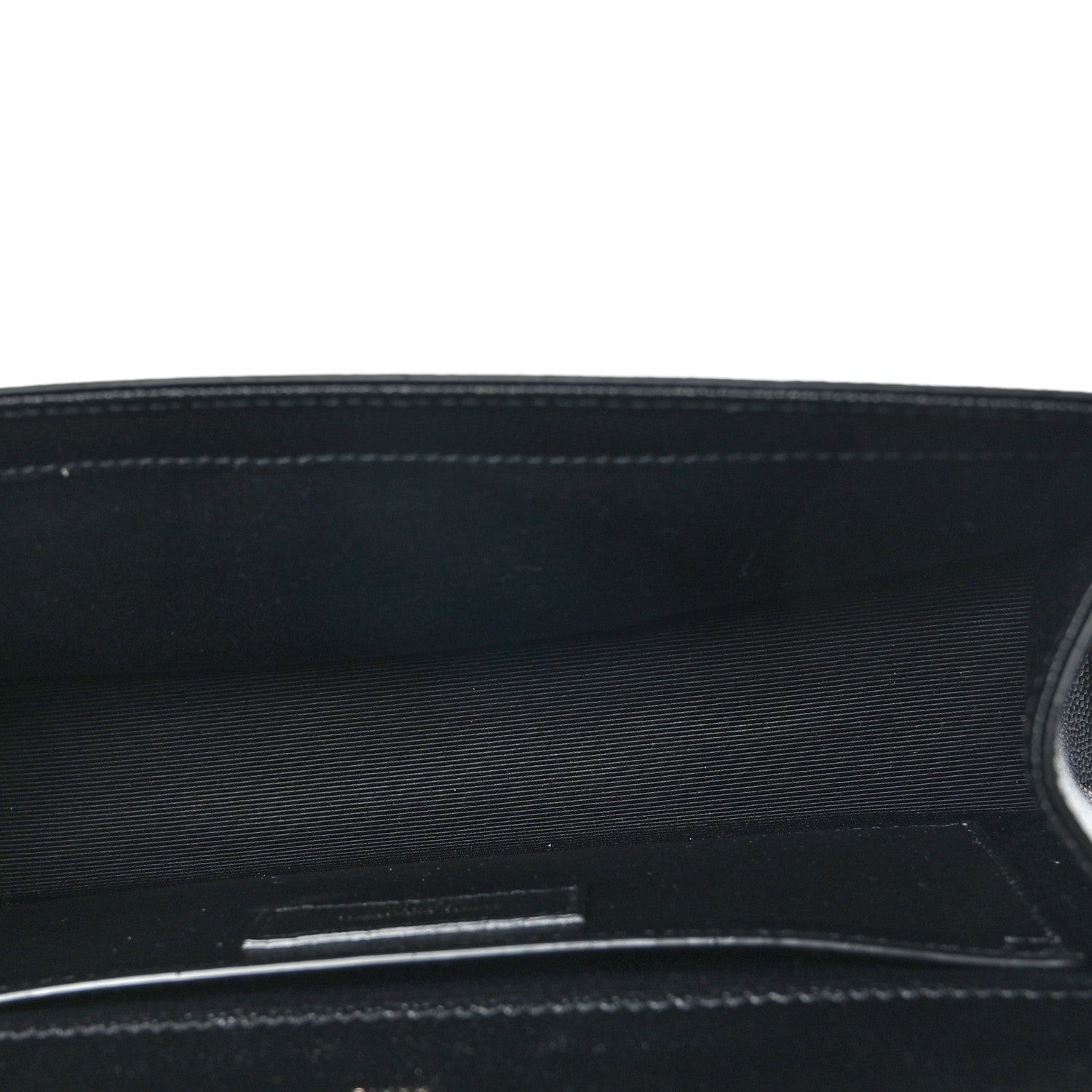 Saint Laurent Grain De Poudre Medium Classic Monogram Monochrome Kate Satchel Black 5 of 10
