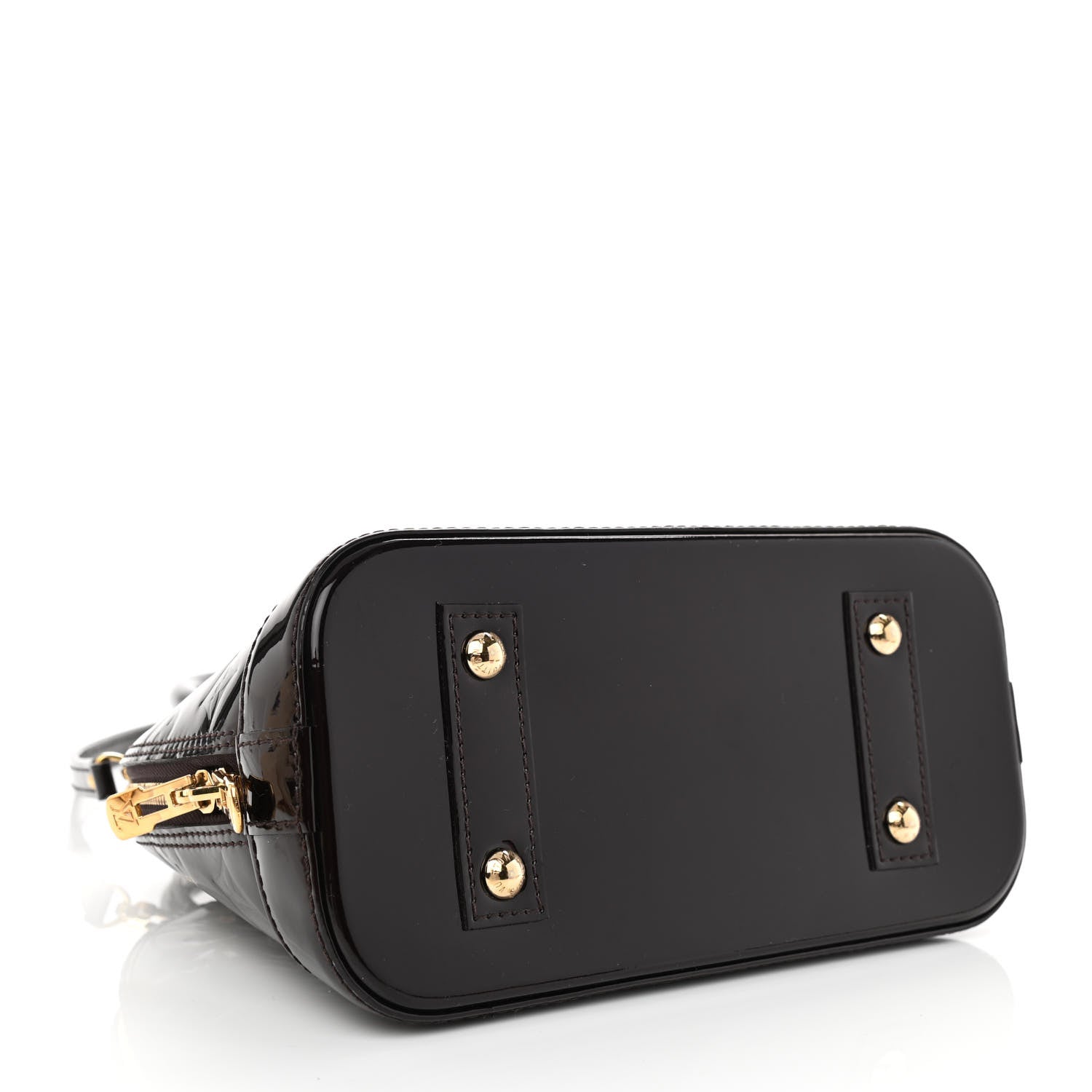 Louis Vuitton Vernis Alma BB Amarante 4 of 8