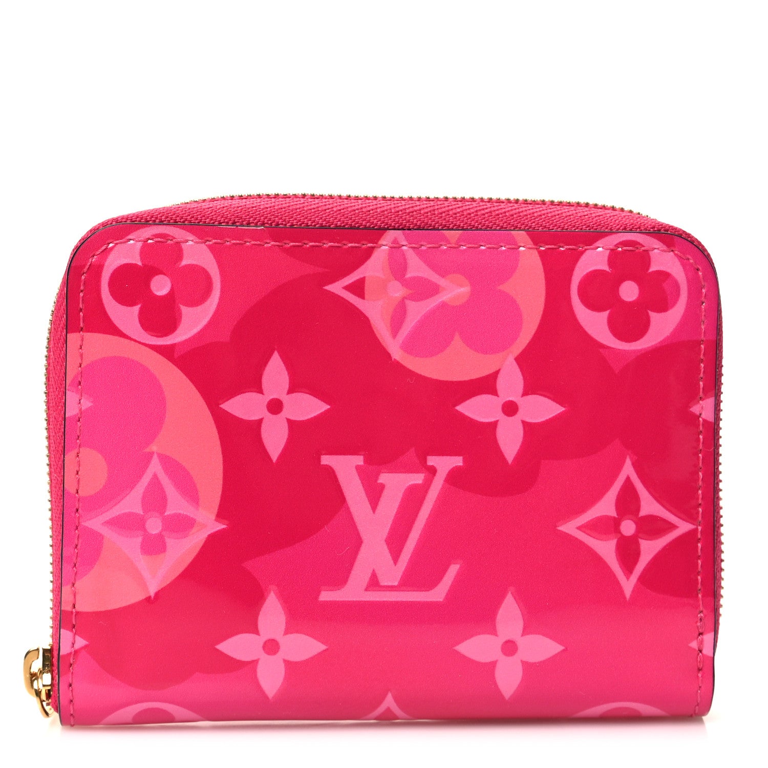 Louis Vuitton Vernis Valentine Zippy Coin Purse Fuchsia 1 of 7
