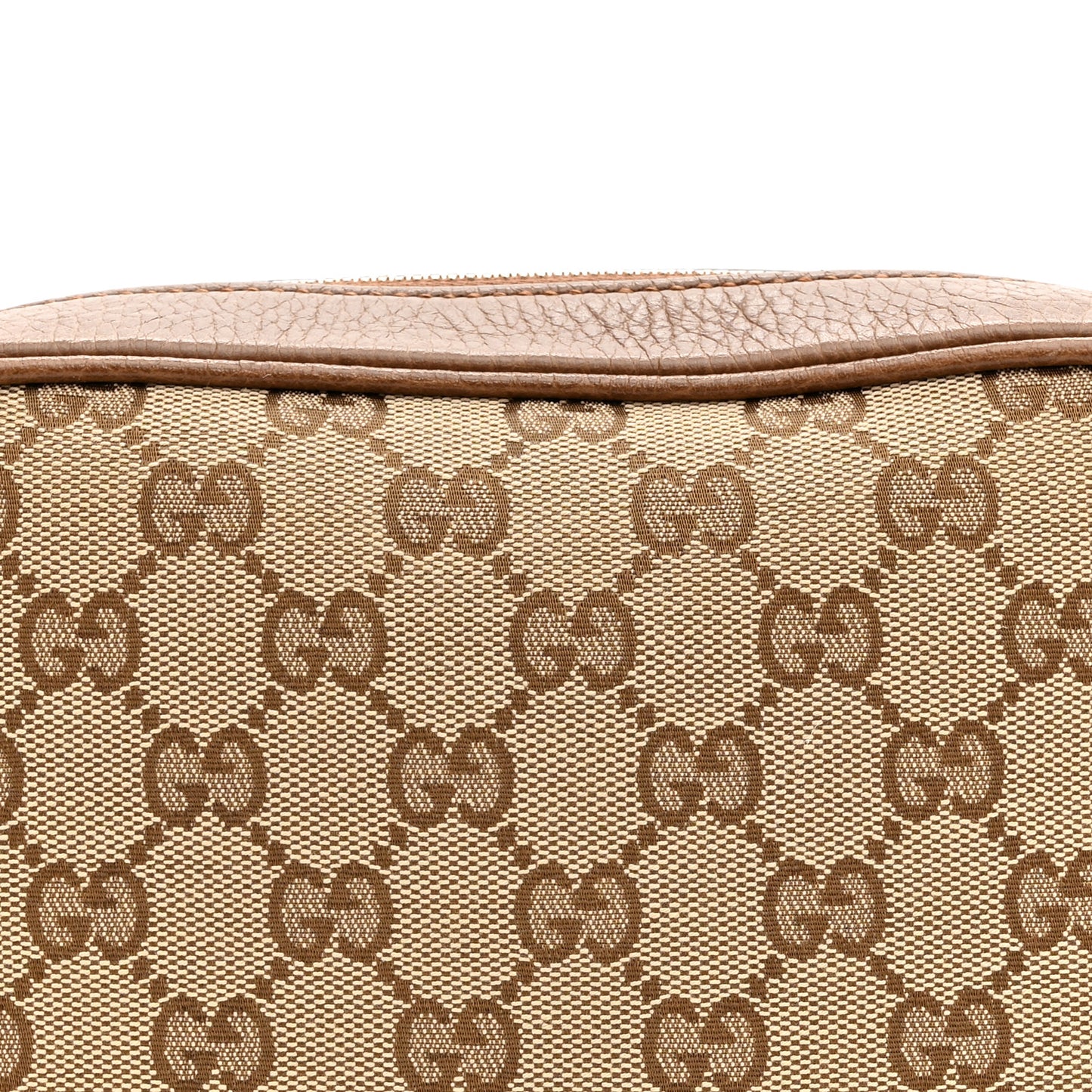 Monogram Mini Bree Messenger Bag Beige Tabacco