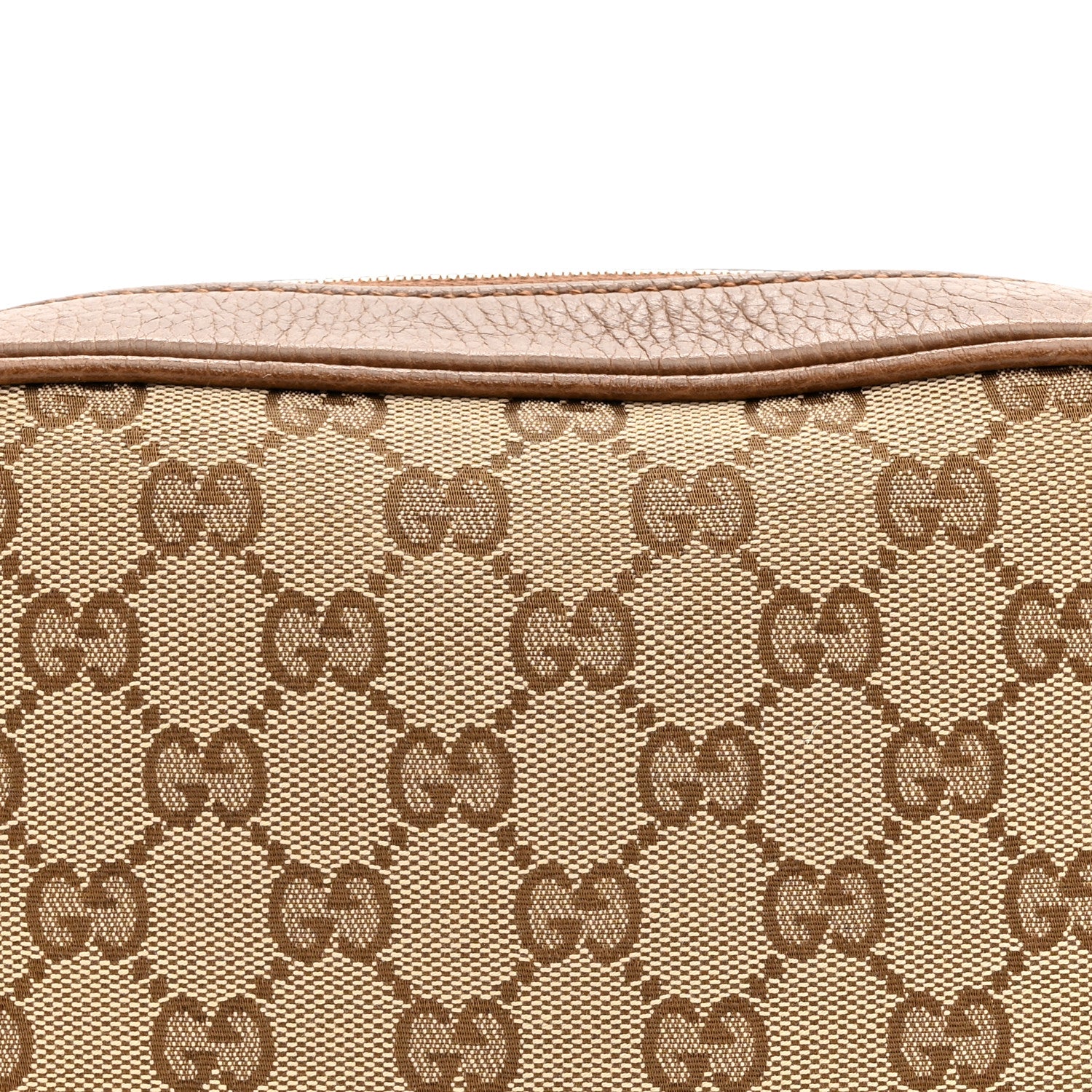 Gucci Monogram Mini Bree Messenger Bag Beige Tabacco 9 of 11