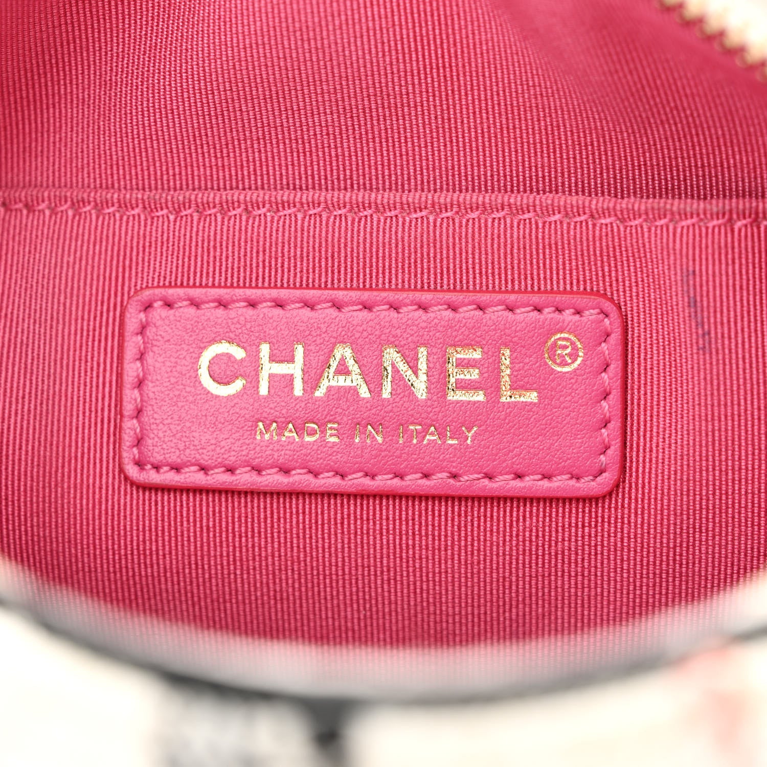 Chanel Tweed Lambskin Quilted Coco Midnight Camera Case White Black Multicolor 6 of 11