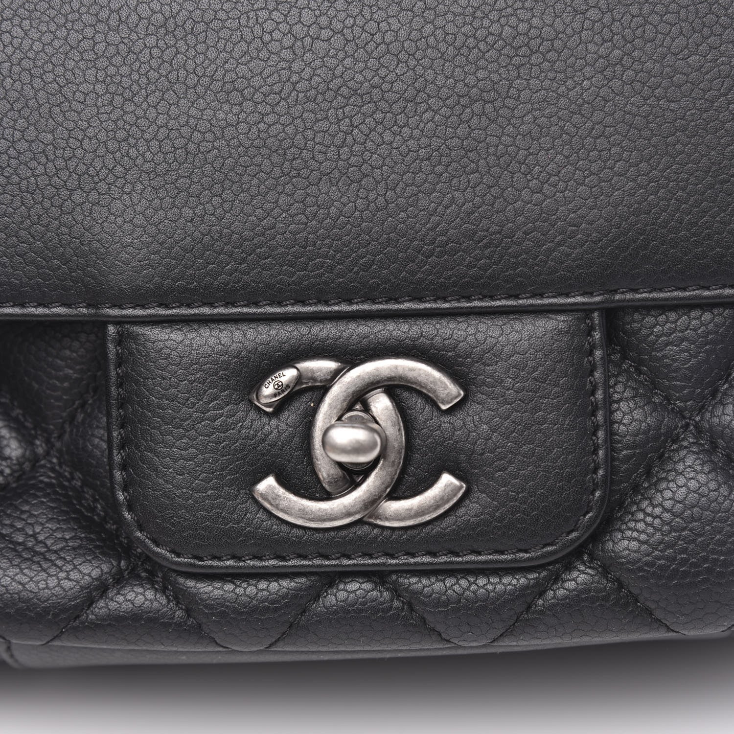 Chanel Caviar Quilted Mini All About Flap Bag Black 8 of 11