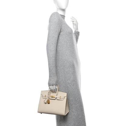 Hermes Epsom Birkin Sellier 25 Craie 2 of 13