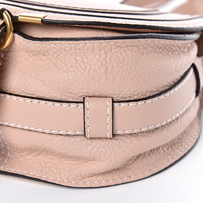 Chloe Calfskin Mini Marcie Round Crossbody Bag Blush Nude 10 of 10