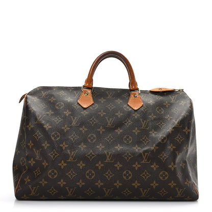 Louis Vuitton Monogram Speedy 40 1 of 11