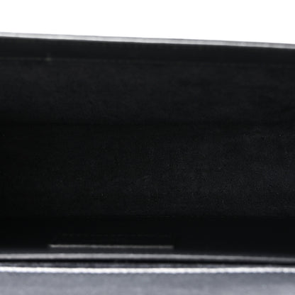 Saint Laurent Smooth Calfskin Medium Classic Monogram Kate Tassel Satchel Deep Marine 5 of 10