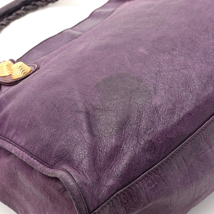 Balenciaga Agneau Giant 21 Gold Hardware City Raisin 14 of 16
