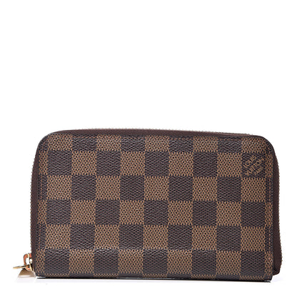 Louis Vuitton Damier Ebene Compact Zippy Wallet 1 of 8