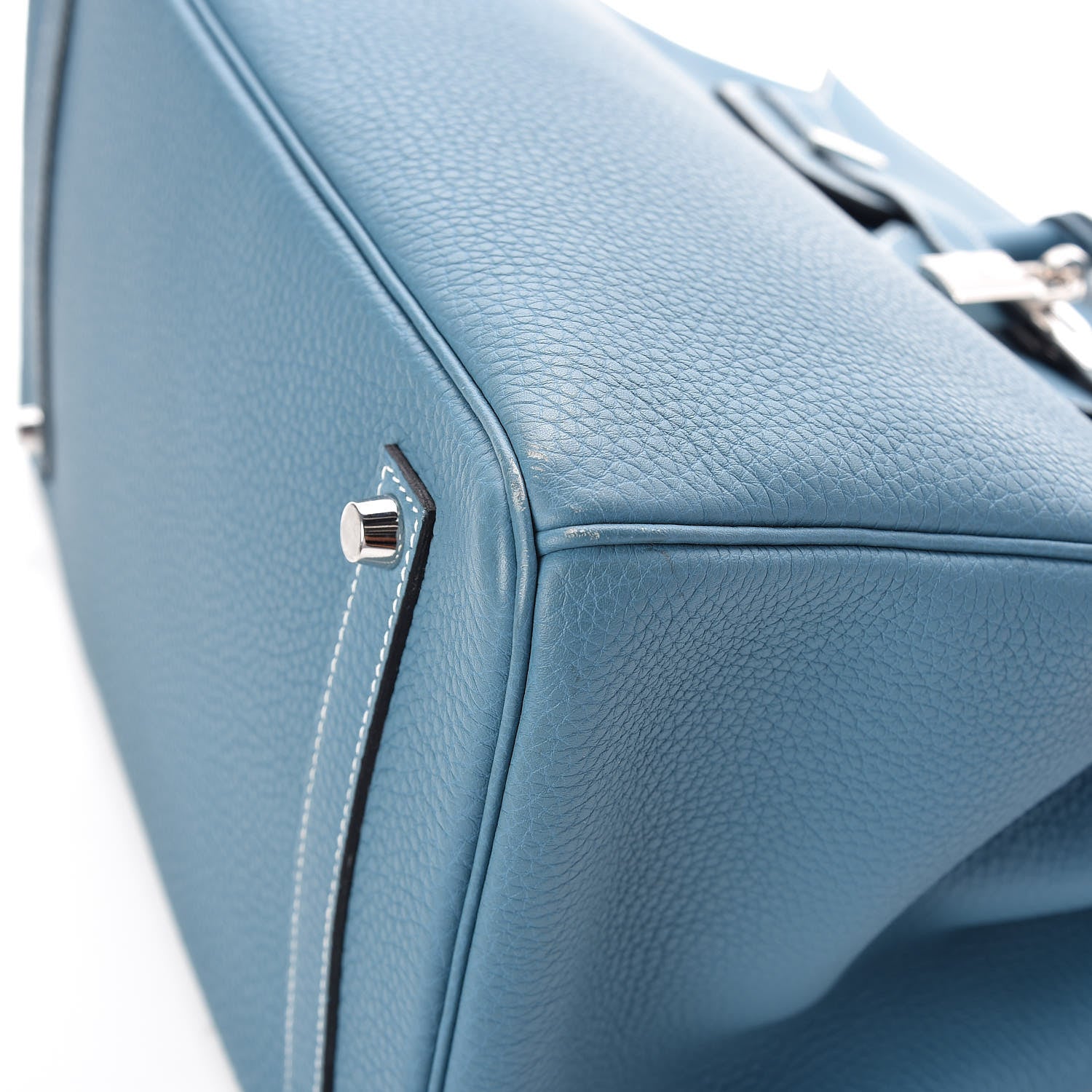 Hermes Togo Birkin 35 Blue Jean 11 of 36
