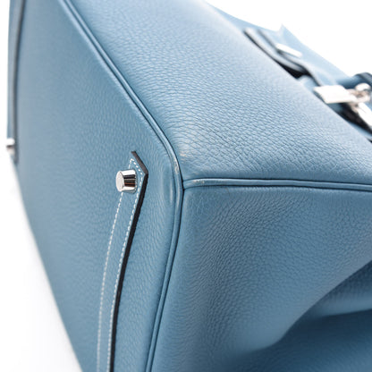 Hermes Togo Birkin 35 Blue Jean 11 of 36