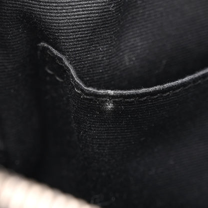 Saint Laurent Calfskin Matelasse Monogram Lou Camera Bag Black 11 of 14