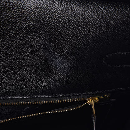 Hermes Fjord Birkin 35 Black 12 of 48