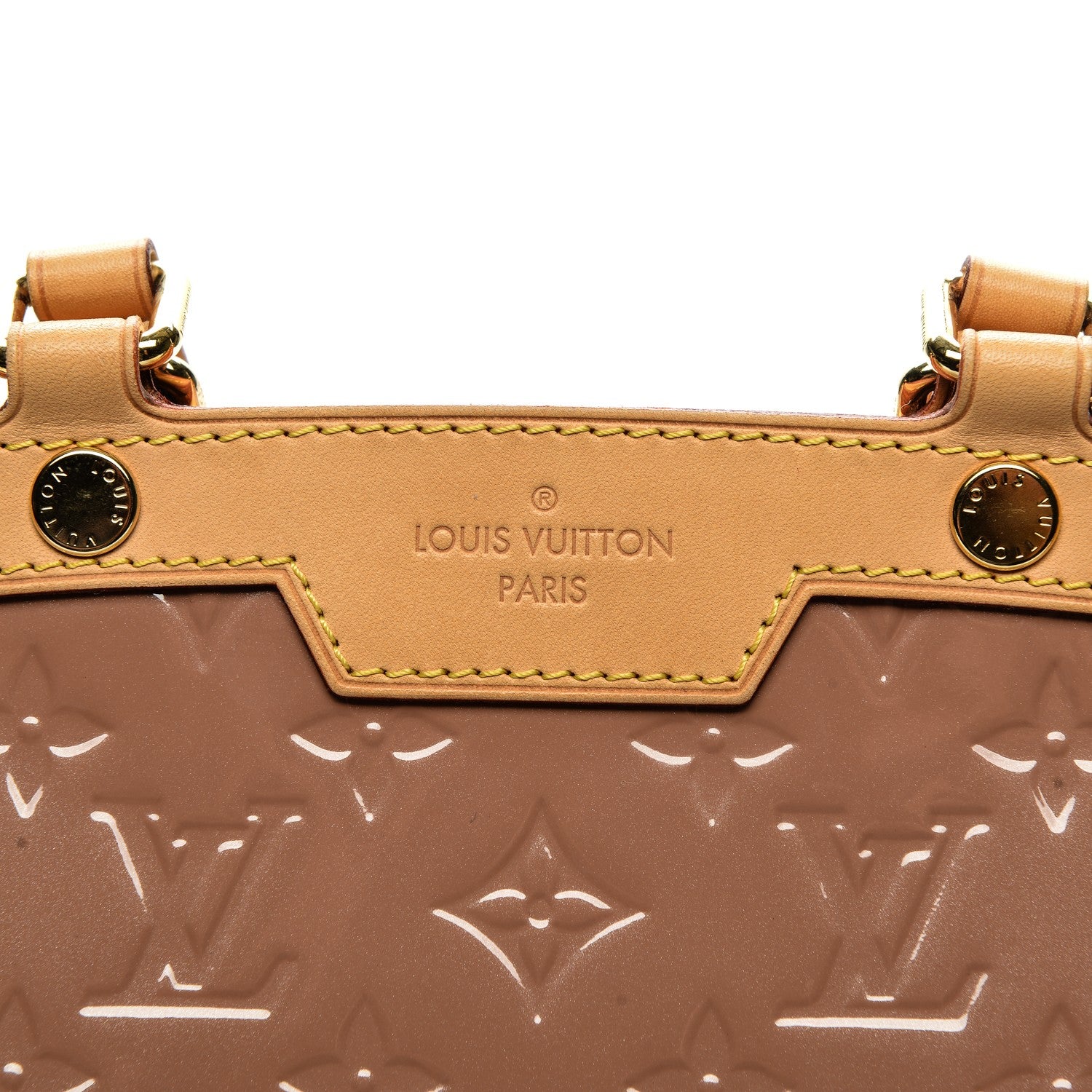 Louis Vuitton Vernis Brea MM Rose Velours 6 of 7