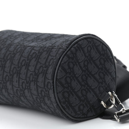 Christian Dior Oblique Roller Messenger Bag Black 9 of 10