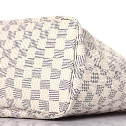 Louis Vuitton Damier Azur Neo Neverfull MM Rose Ballerine 8 of 9