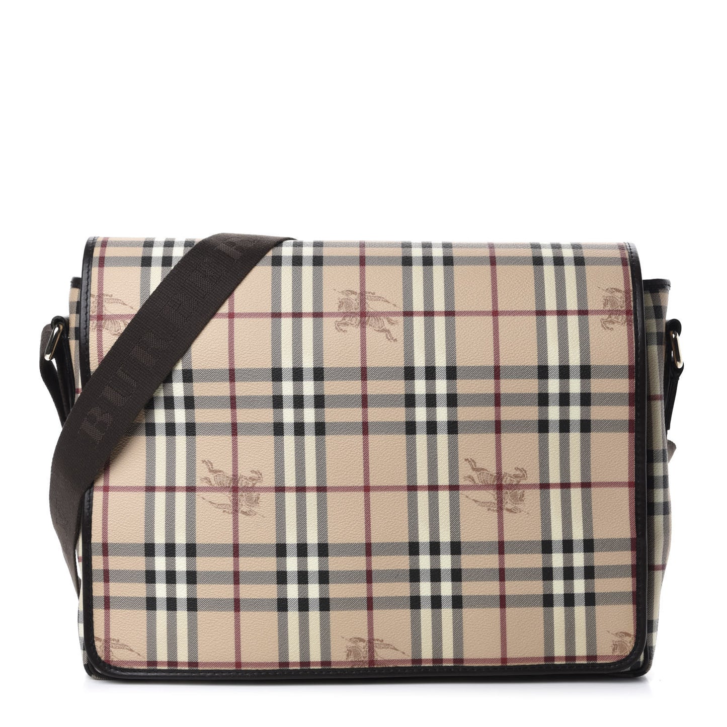 Haymarket Check Diaper Messenger Bag