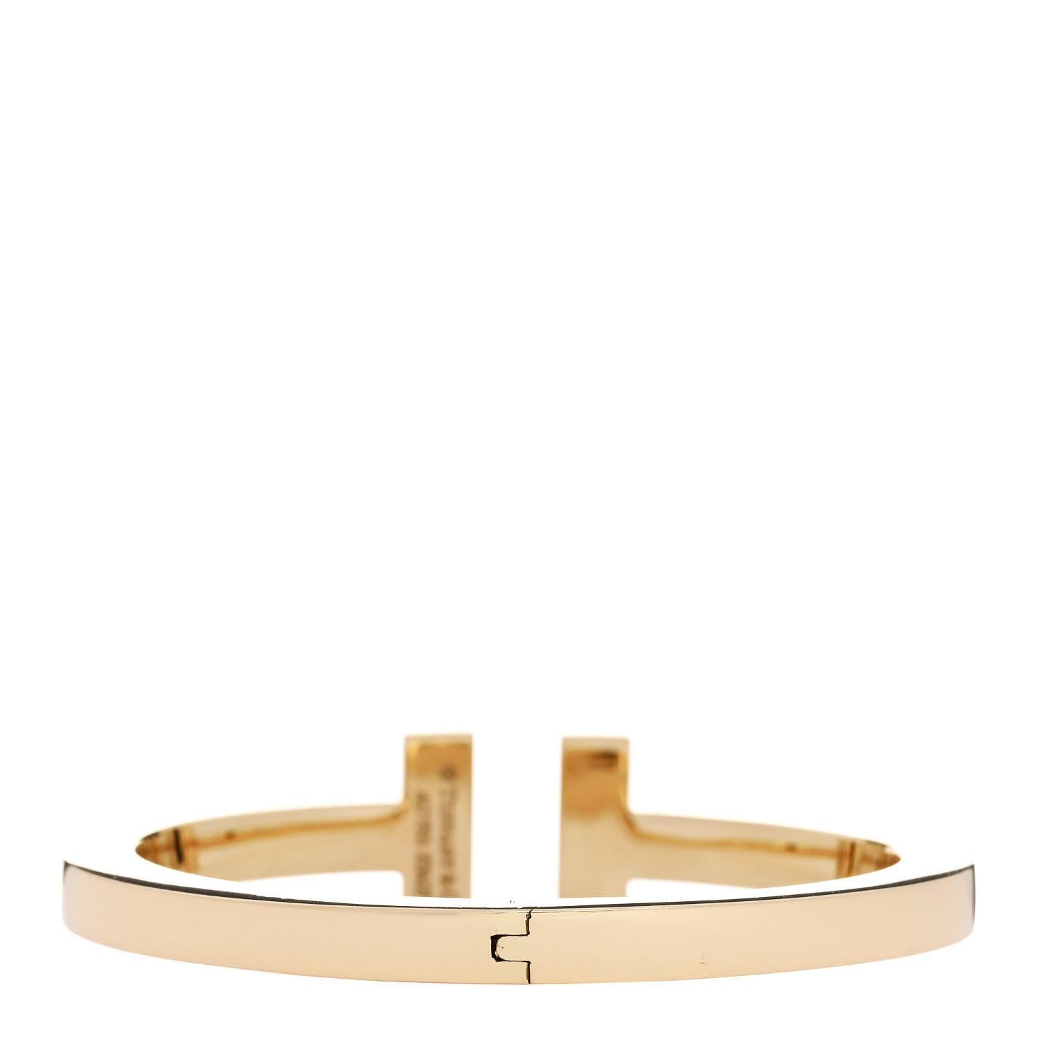 Tiffany 18K Yellow Gold T Square Bracelet 2 of 4