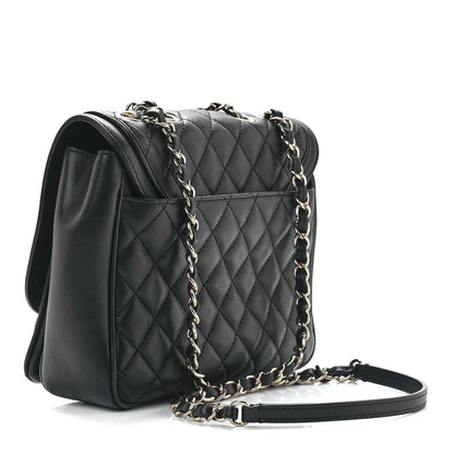 Chanel Lambskin Quilted Medium Lovely Day Flap Black 3 of 13