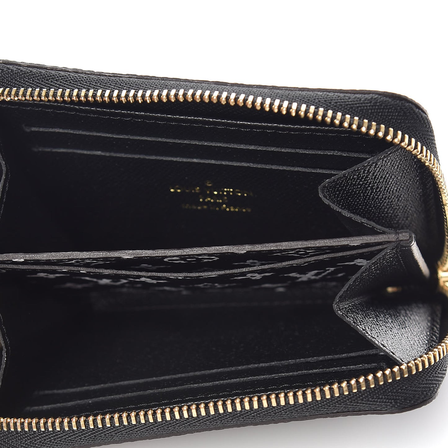 Monogram Giant Jungle Zippy Coin Purse Black