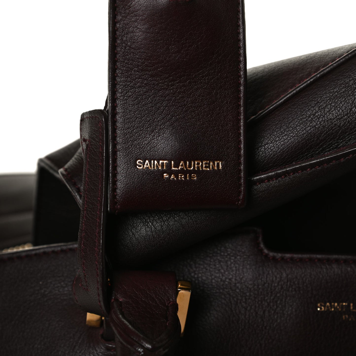 Calfskin Medium Classic Y Cabas Bordeaux