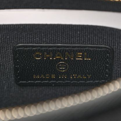Chanel Velvet Crystal Quilted Chain Hobo Black 6 of 12
