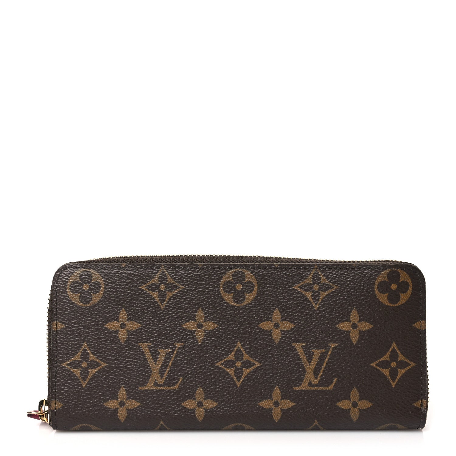 Louis Vuitton Monogram Clemence Wallet Fuchsia 1 of 10