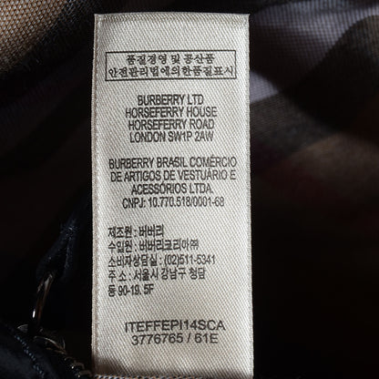Burberry Canvas Bridle Calfskin Large Lynher Tote Black 10 of 11
