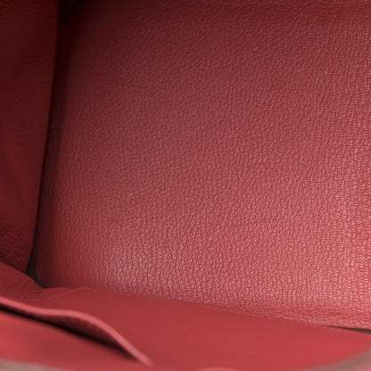 Hermes Taurillon Clemence Birkin 30 Bougainvillea 16 of 16