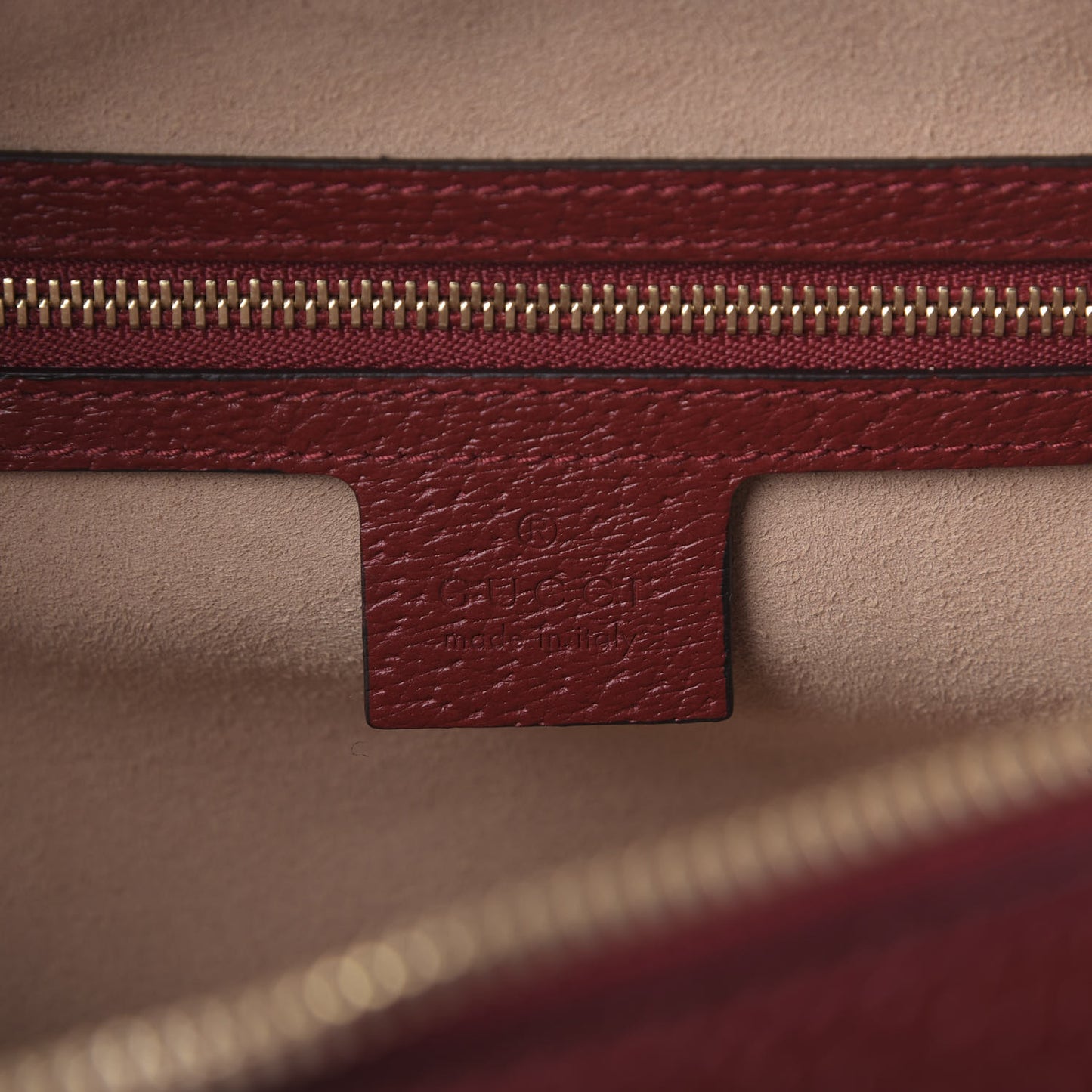 GG Supreme Monogram Flora Web Small Ophidia Top Handle Shoulder Bag Hibiscus Red