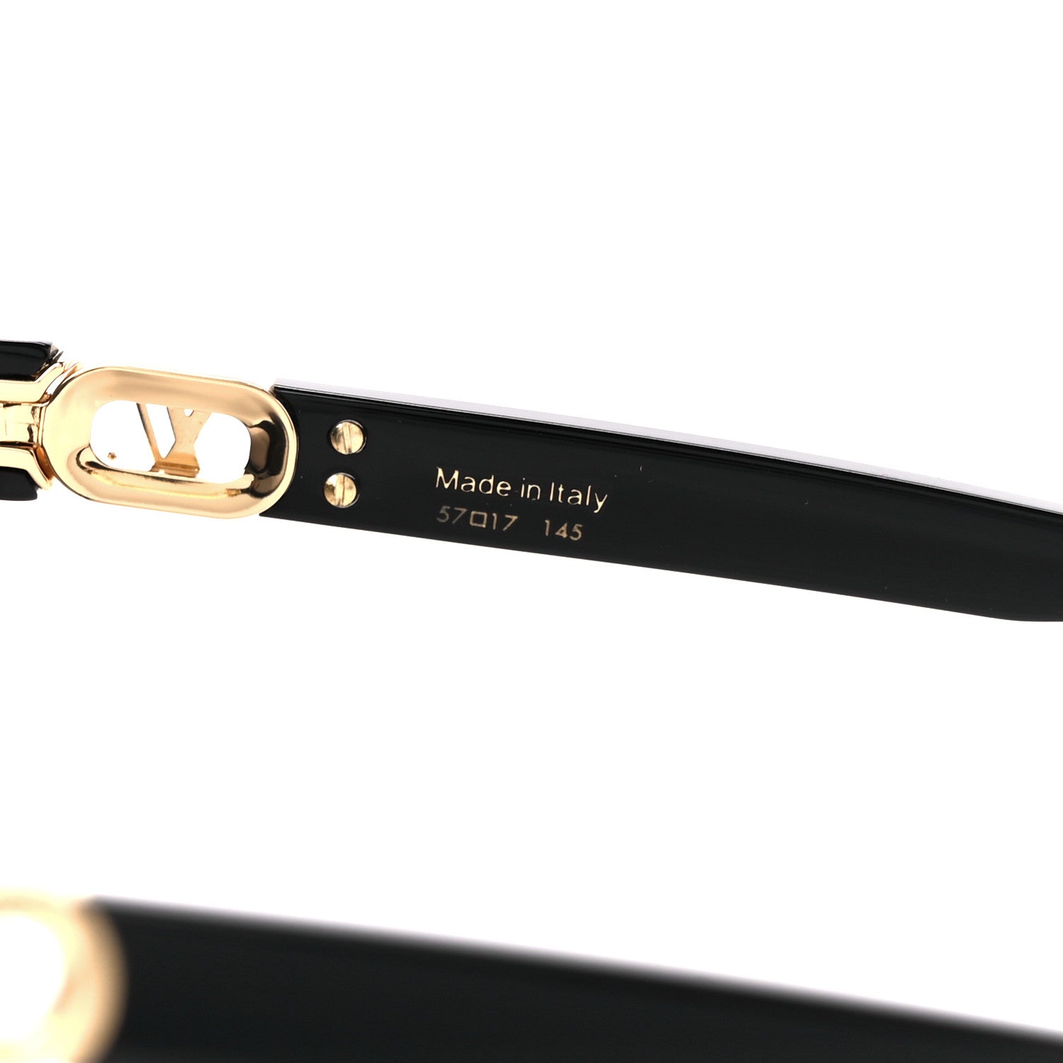 Louis Vuitton LV Mini Link Square Sunglasses Z1725E Black 7 of 9