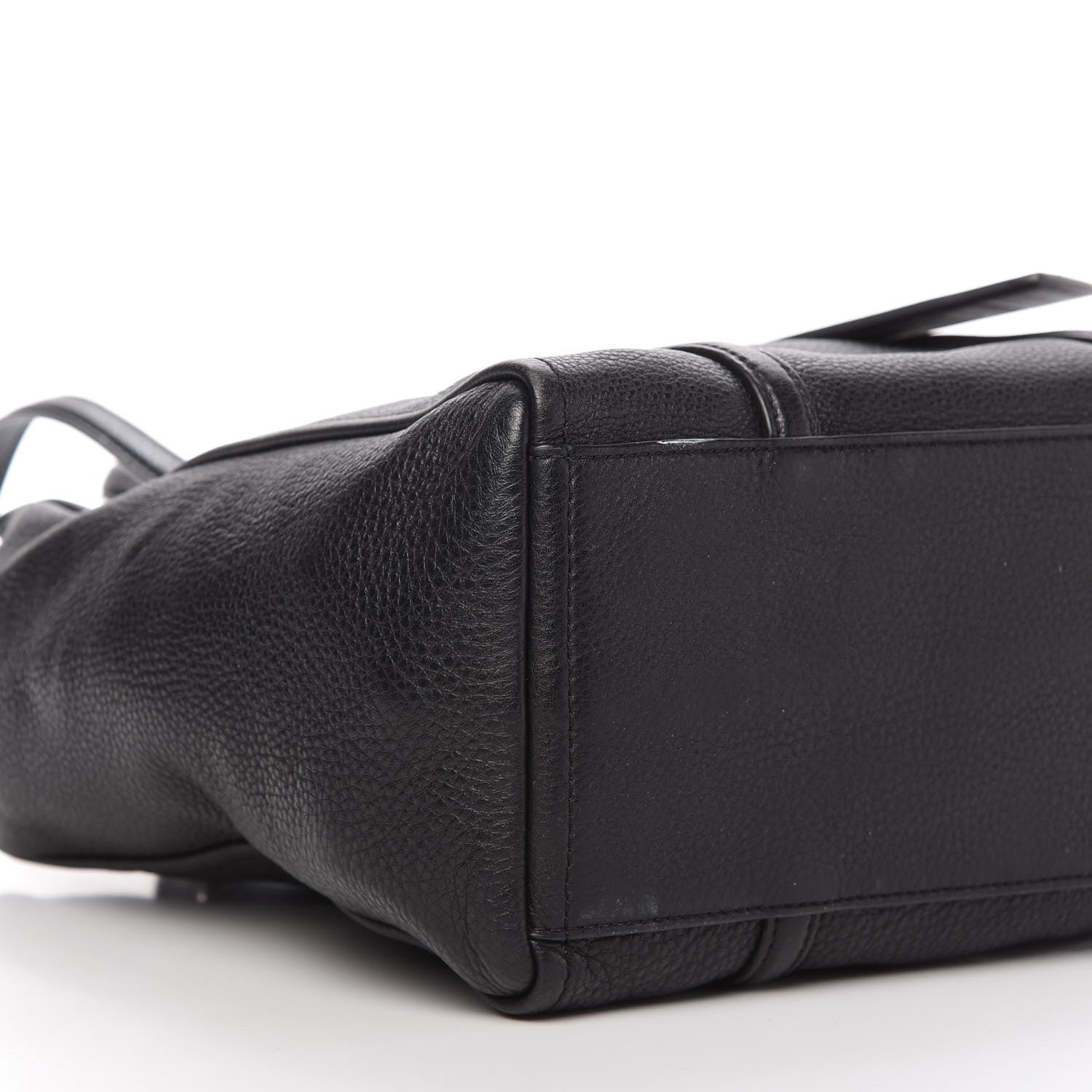Marc Jacobs Grained Calfskin The Tag Tote Black 6 of 10