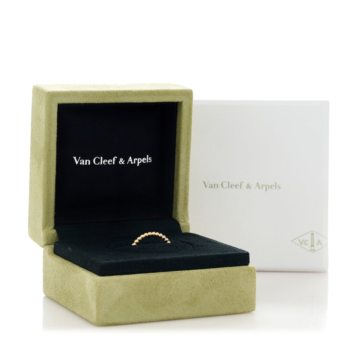 18K Yellow Gold Small Perlee Ring 49 4.75