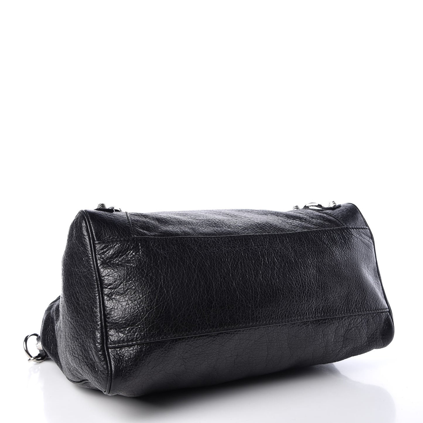 Agneau Giant 12 Silver Hardware Velo Black