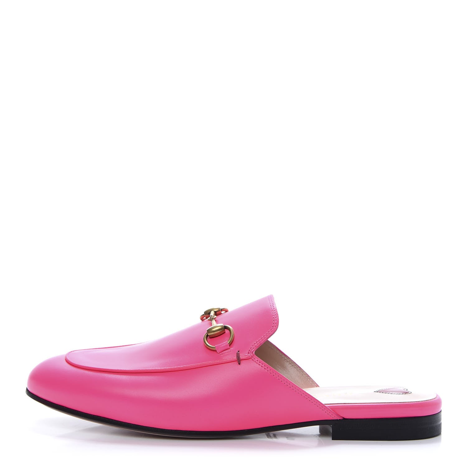Gucci Calfskin Womens Princetown Slippers 37 Fuxia Fluo 1 of 9
